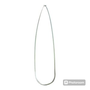 30" Italian Silver Flexible Herringbone Chain